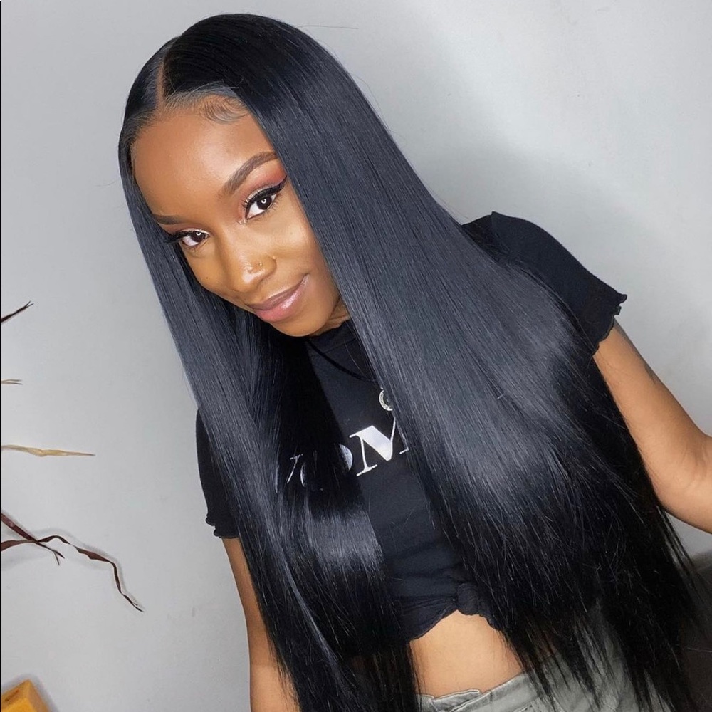 Human blend wig